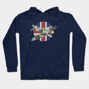 Hawker Tempest British WW2 Airplane Hoodie